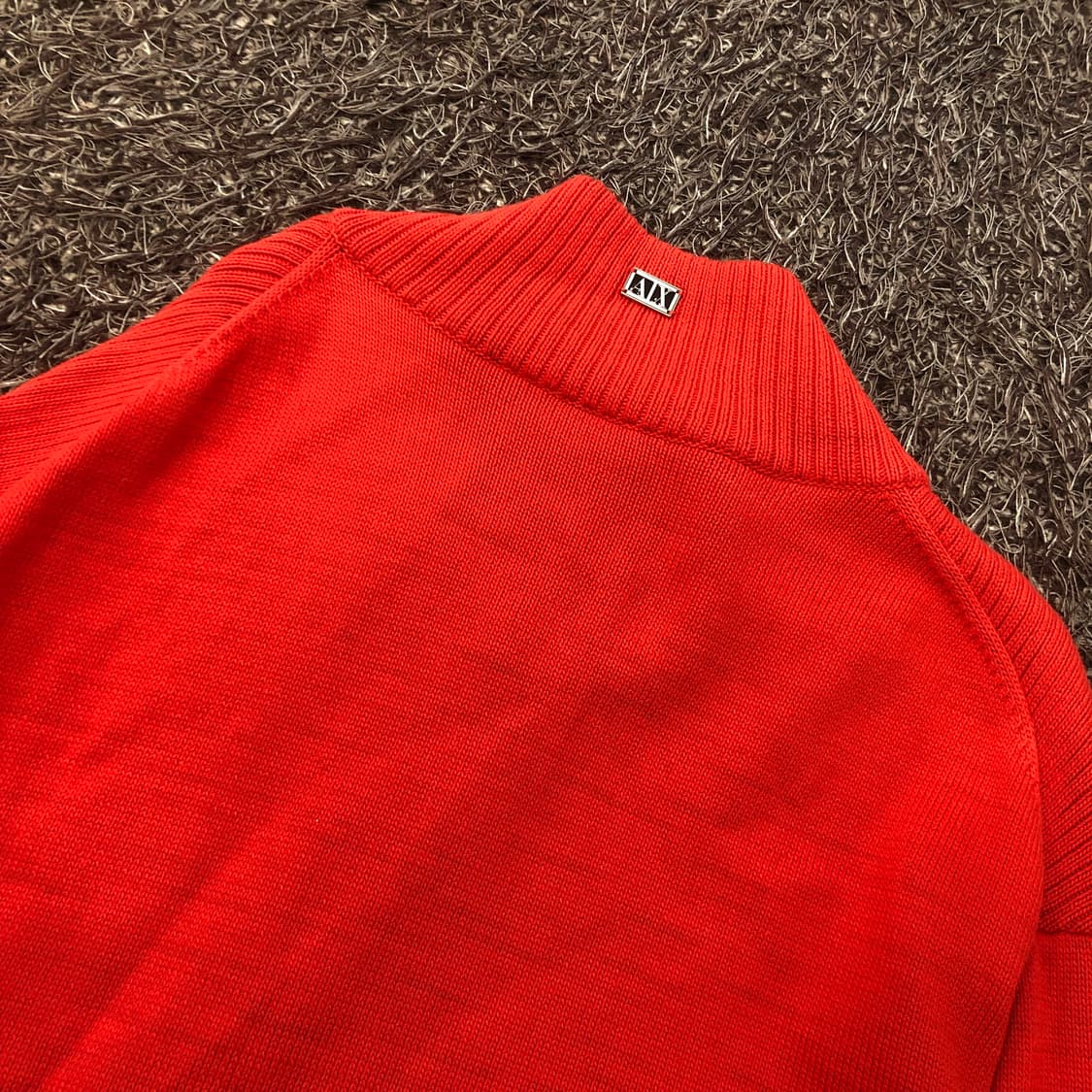 아르마니 익스체인지 사이드 니트 집업 자켓 상품이미지4