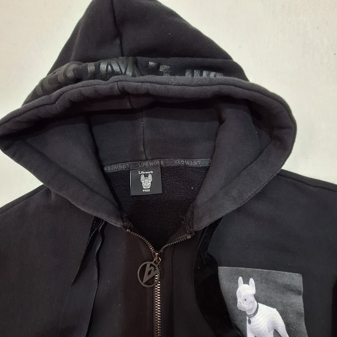 라이프워크  기모후드집업F 상품이미지2