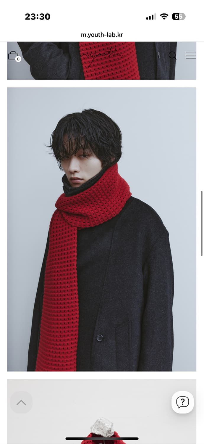 youth knit muffler 상품이미지2