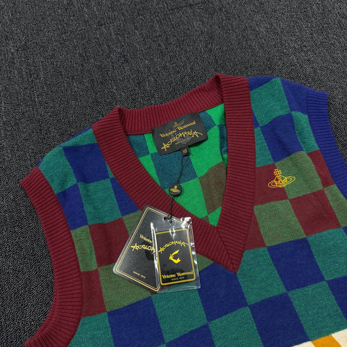 비비안웨스트우드 앵글로매니아 니트 베스트 조끼 상품이미지8