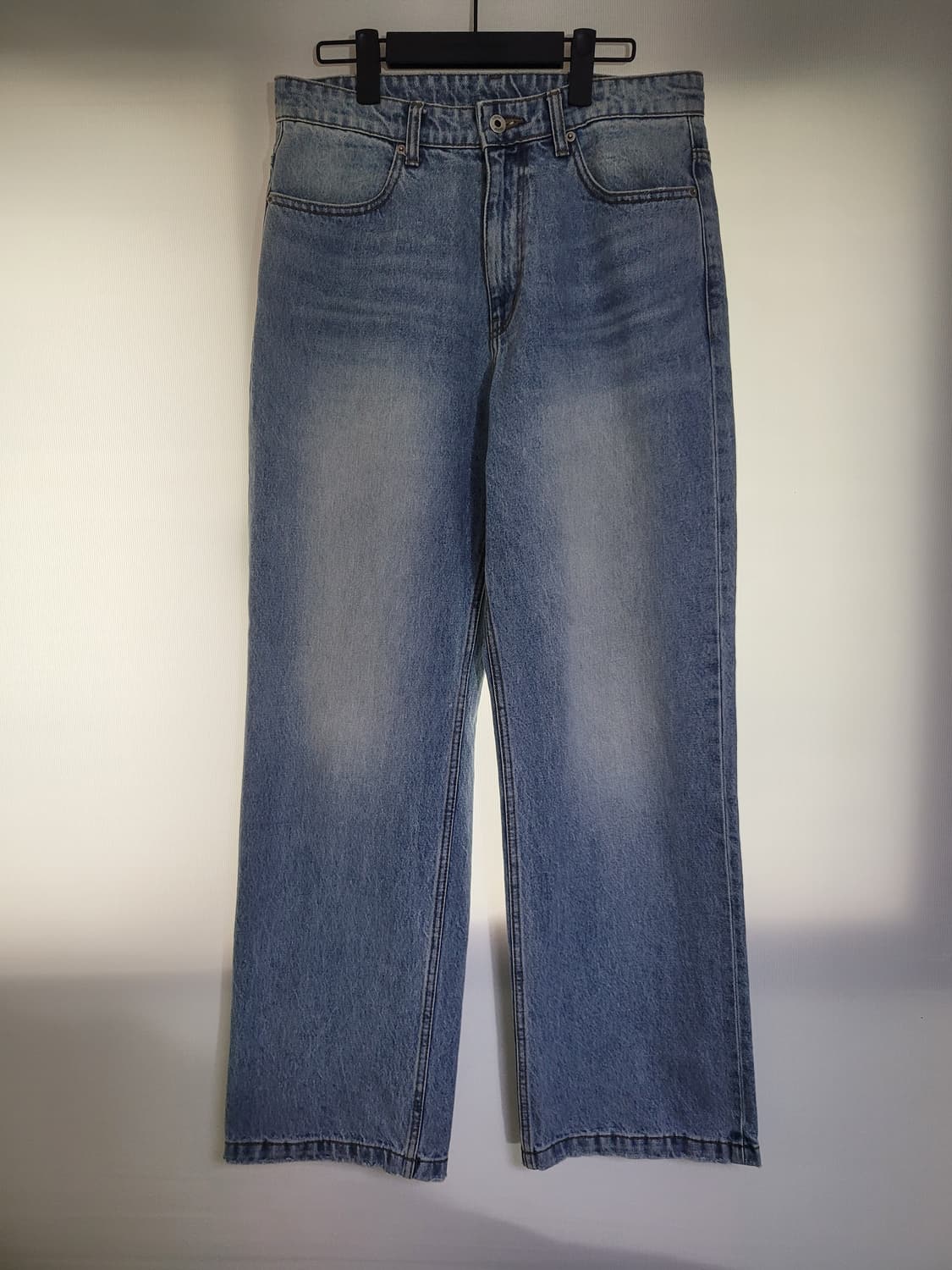 쿠어 세미 워시드 플레어 진스 라이트블루 M 상품이미지2