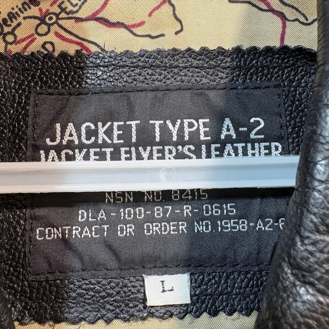 [L] VINTAGE 빈티지 A-2 가죽 자켓 상품이미지5