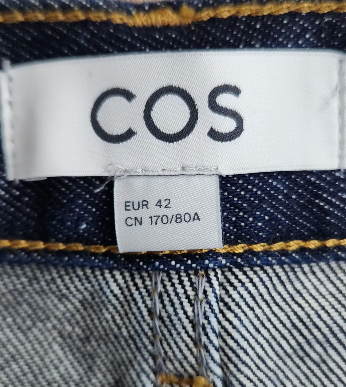 COS 코스 청스커트 데님스커트 32인치 새상품 상품이미지3