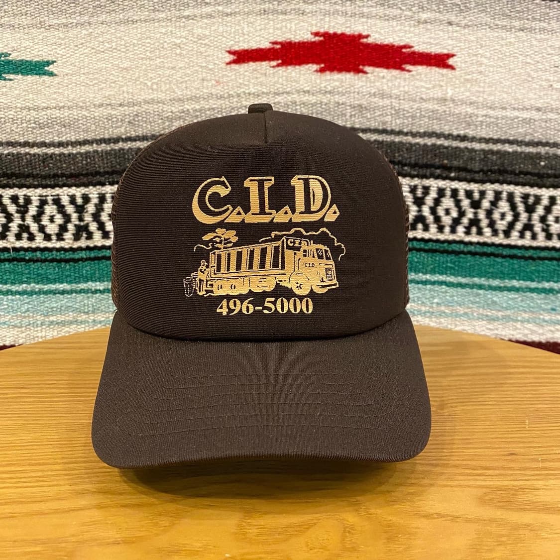 80s새상품 Made in USA 뉴에라 CID트럭커캡 상품이미지2