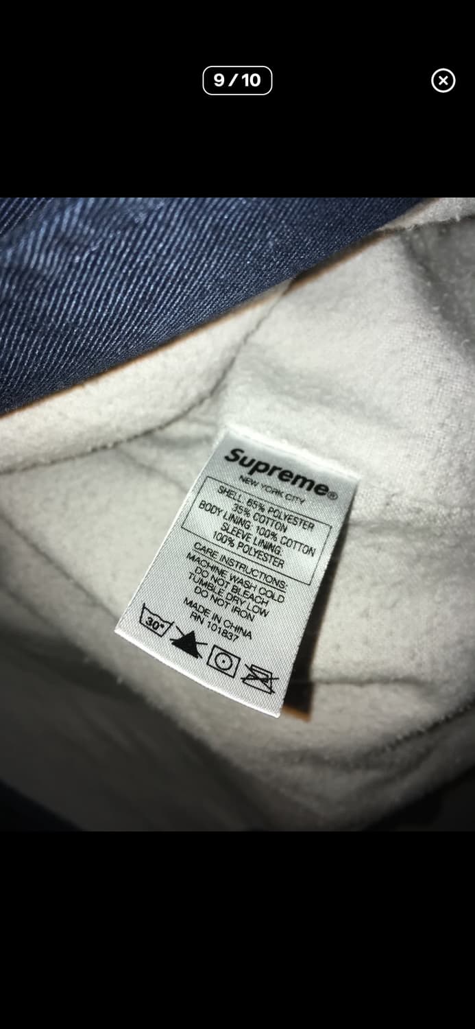 슈프림 코치 자켓(정품) 상품이미지4