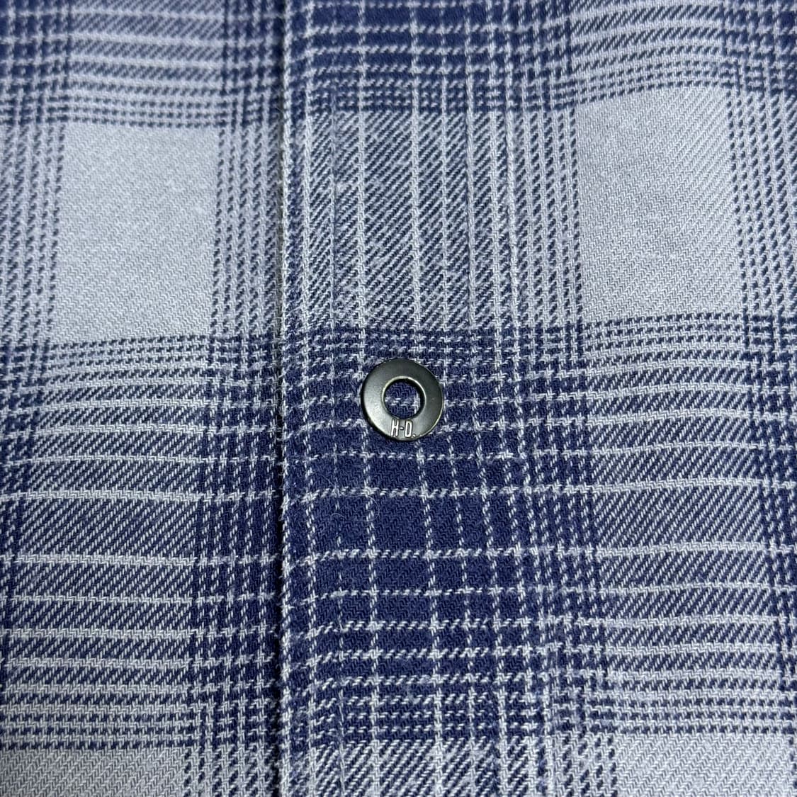 할리데이비슨 H.D 체크 견장 셔츠 XL 상품이미지5