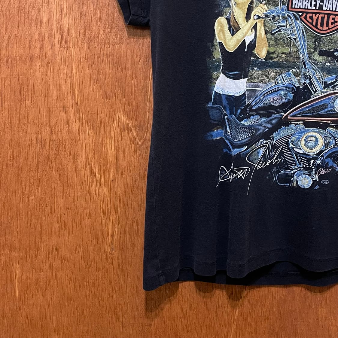 (L) Harley Davidson 할리 프린팅 반팔   상품이미지3