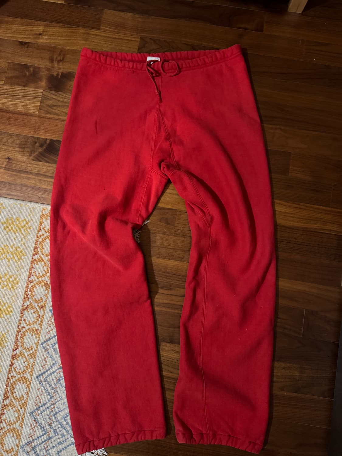 70s, 80s  챔피언 리버스 위브 팬츠 레드 xl 상품이미지1