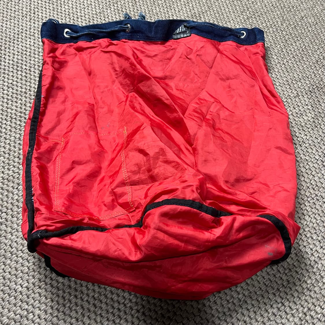 AMECO 아메코 USA 데님 드로우스트링 백팩 상품이미지10