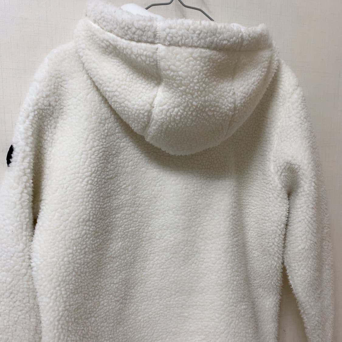 내셔널지오그래픽 남녀공용 코스토니 플리스 뽀글이 후리스 아이보리 후드집업 상품이미지9