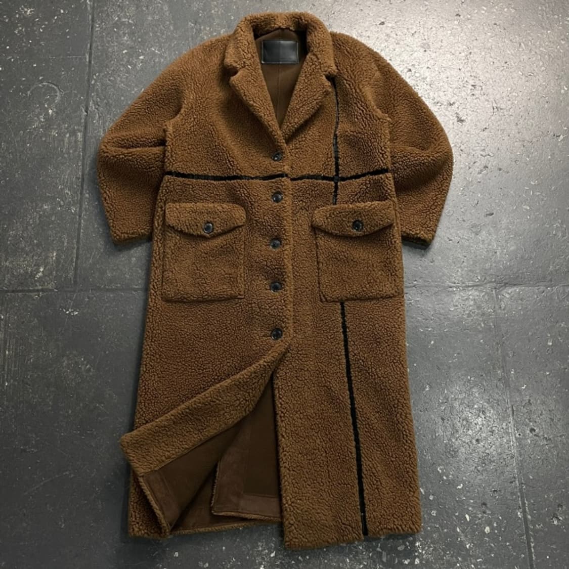 마뗑킴 테디베어 롱코트 상품이미지1