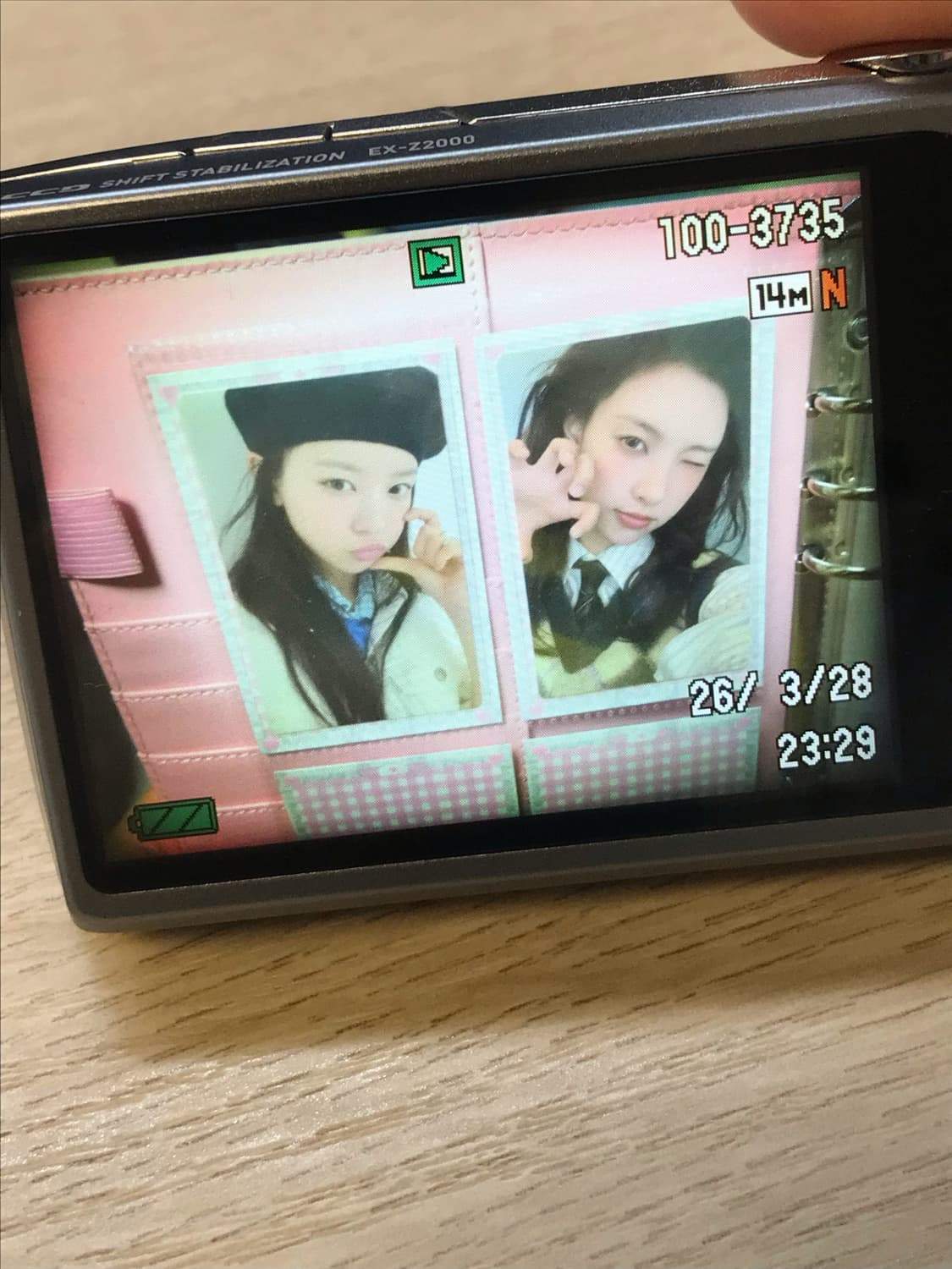 카시오 엑슬림z2000 조이 모카 디카 실버 상품이미지4