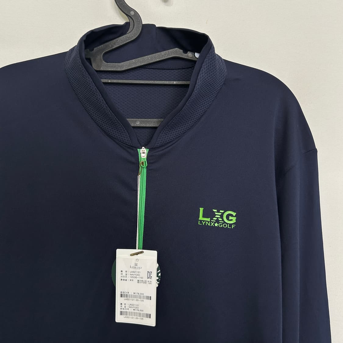 링스 남성 골프 티셔츠 105 새상품 상품이미지2