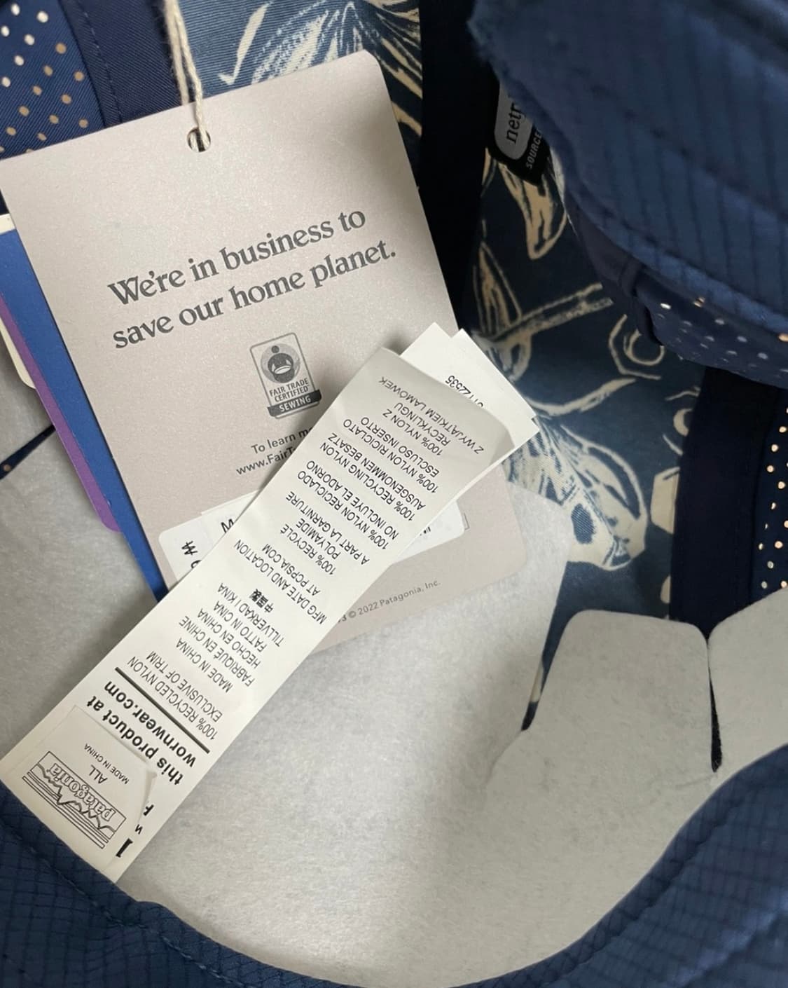 파타고니아 매클루어 햇 모자 클라임클린 새제품 상품이미지5