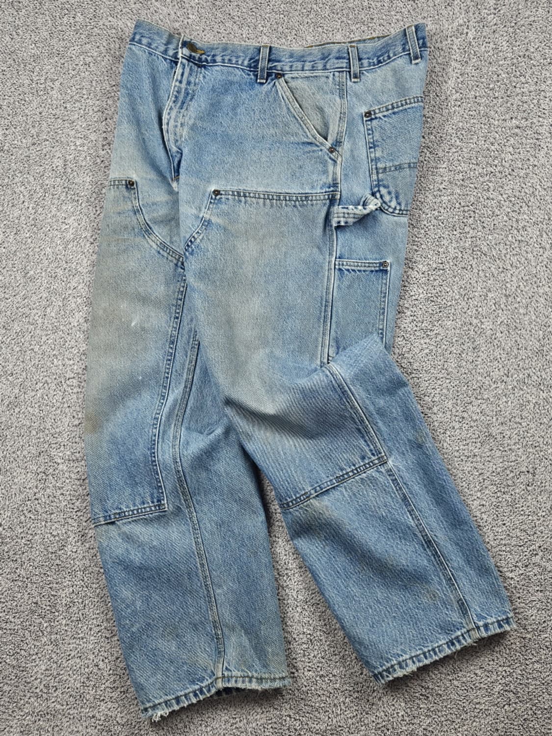 칼하트 데님 더블니 카펜터 워크 팬츠 ( 38X30 ) / 10412 상품이미지2