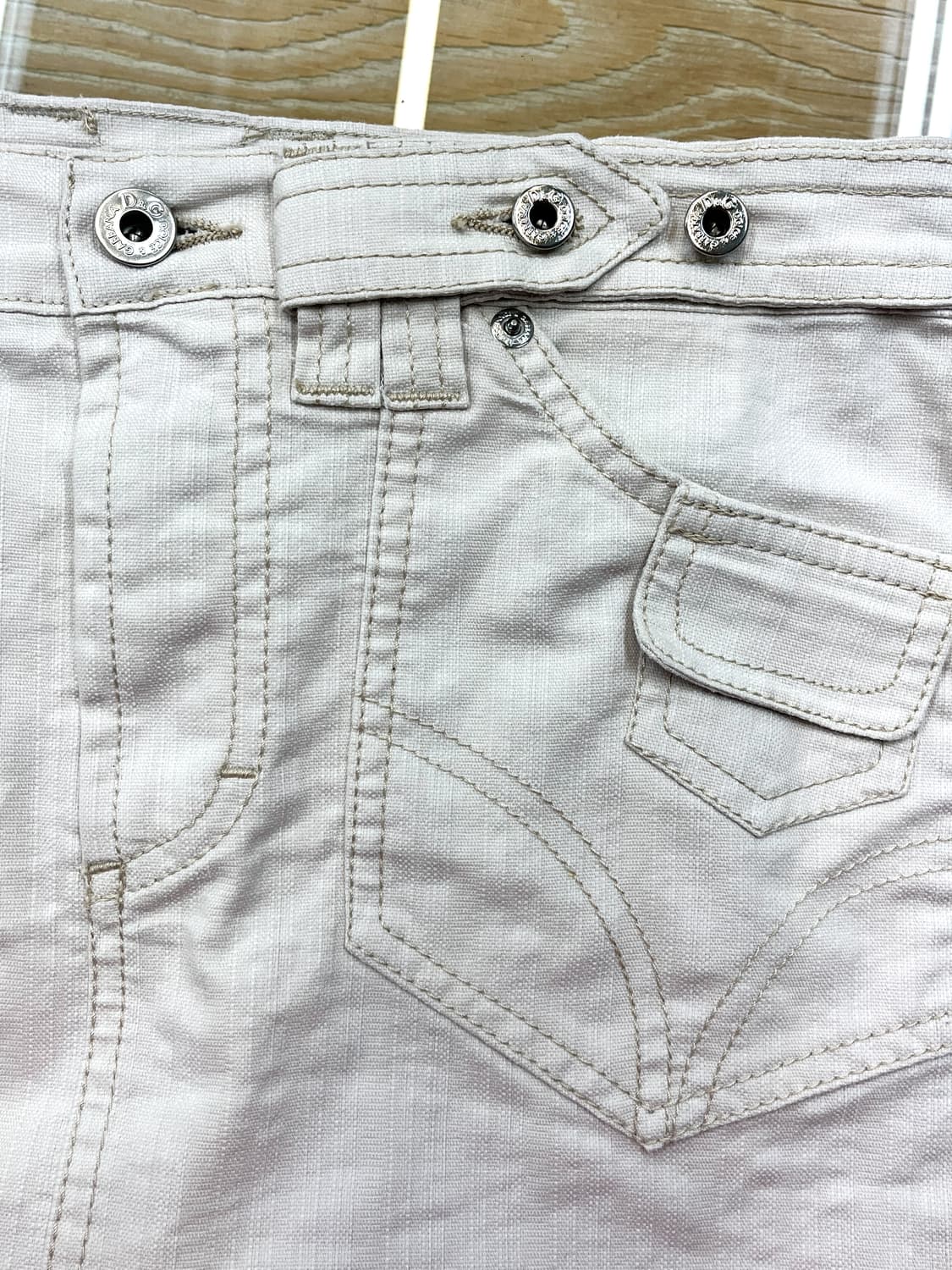 돌체앤가바나 y2k D&G 미니 스커트 상품이미지7