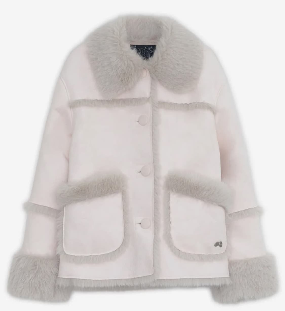 허그유어스킨 핑크 무스탕  상품이미지1