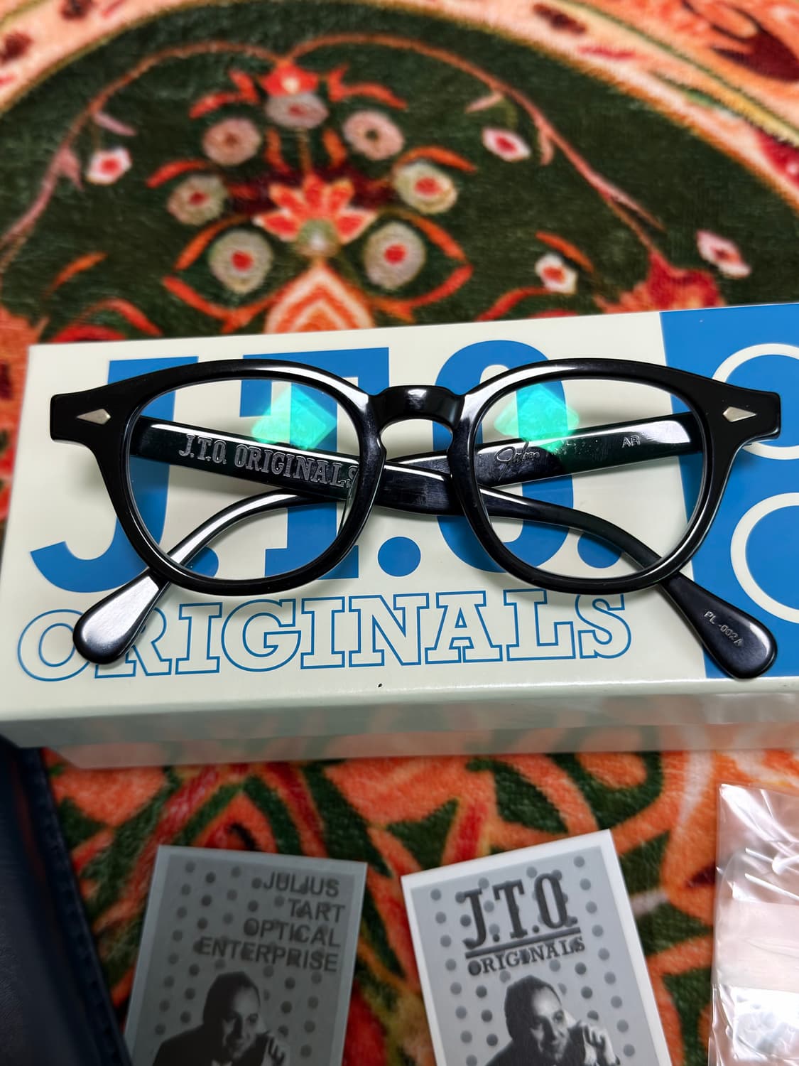 줄리어스 타르트 옵티컬 ar 뿔테안경 상품이미지2