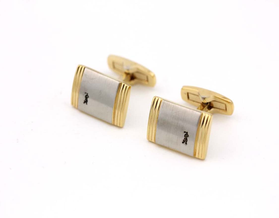 입생로랑 B+등급 남자 명품 커프스 빈티지 상품이미지2