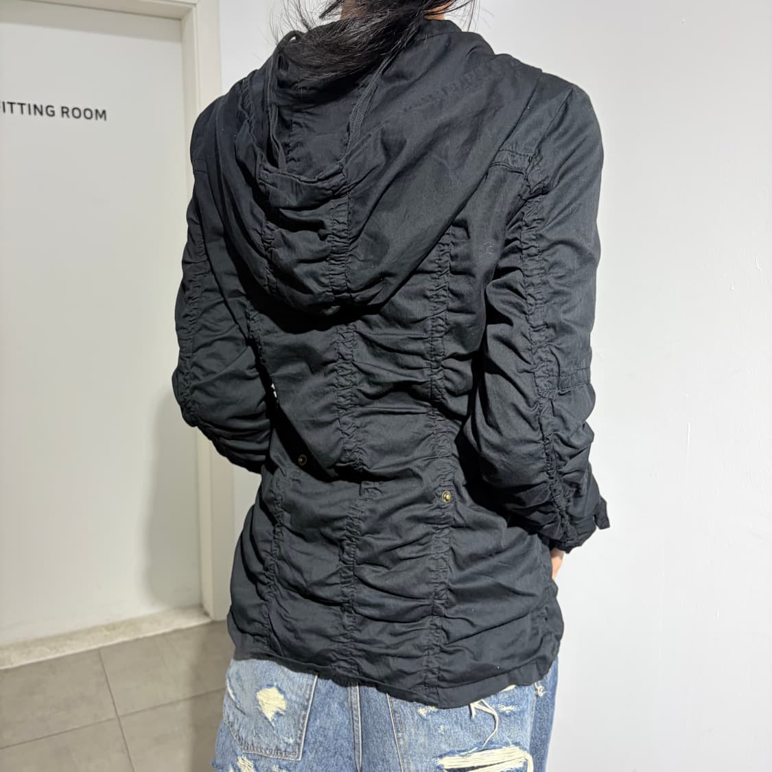 y2k 셔링 카고 자켓 상품이미지4