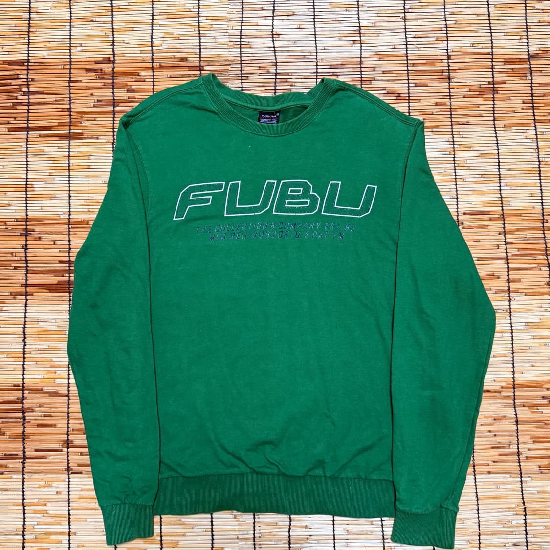 Fubu 후부 올드스쿨 그린 롱슬리브 L 상품이미지1