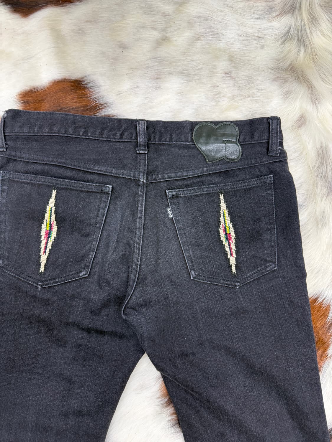 넘버나인 05AW 오르테가 블랙 진 상품이미지7