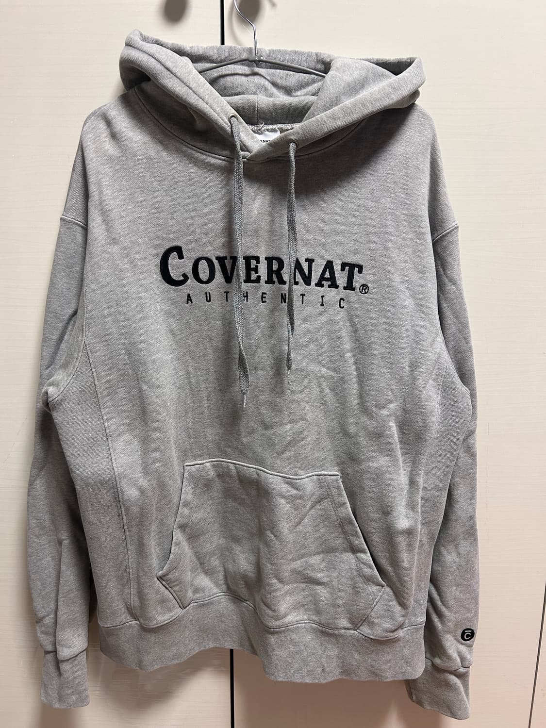 커버낫 로고 후드티 그레이 M / 실측 110 상품이미지1