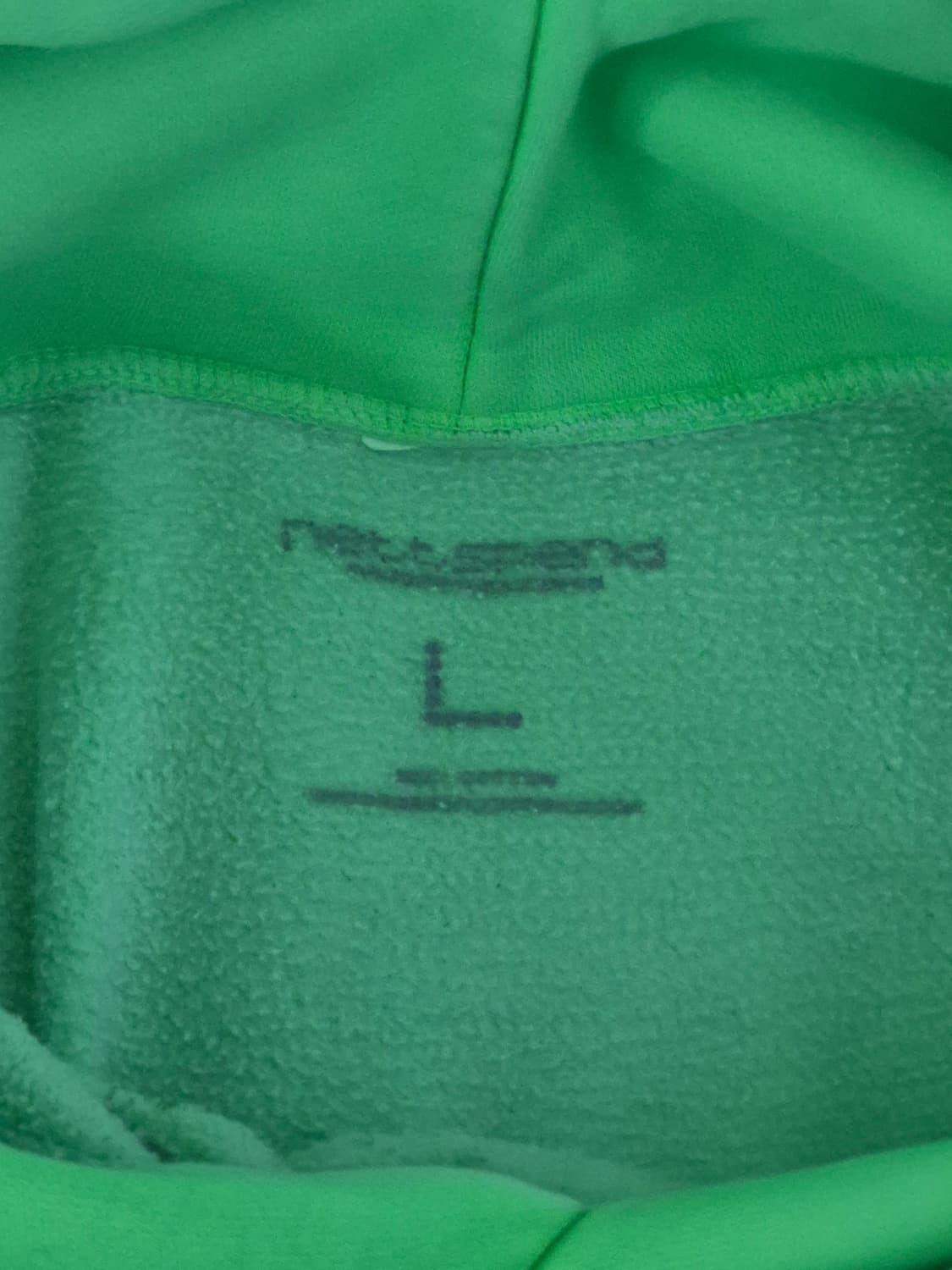 nettspend bafk slime green hoodie 상품이미지4