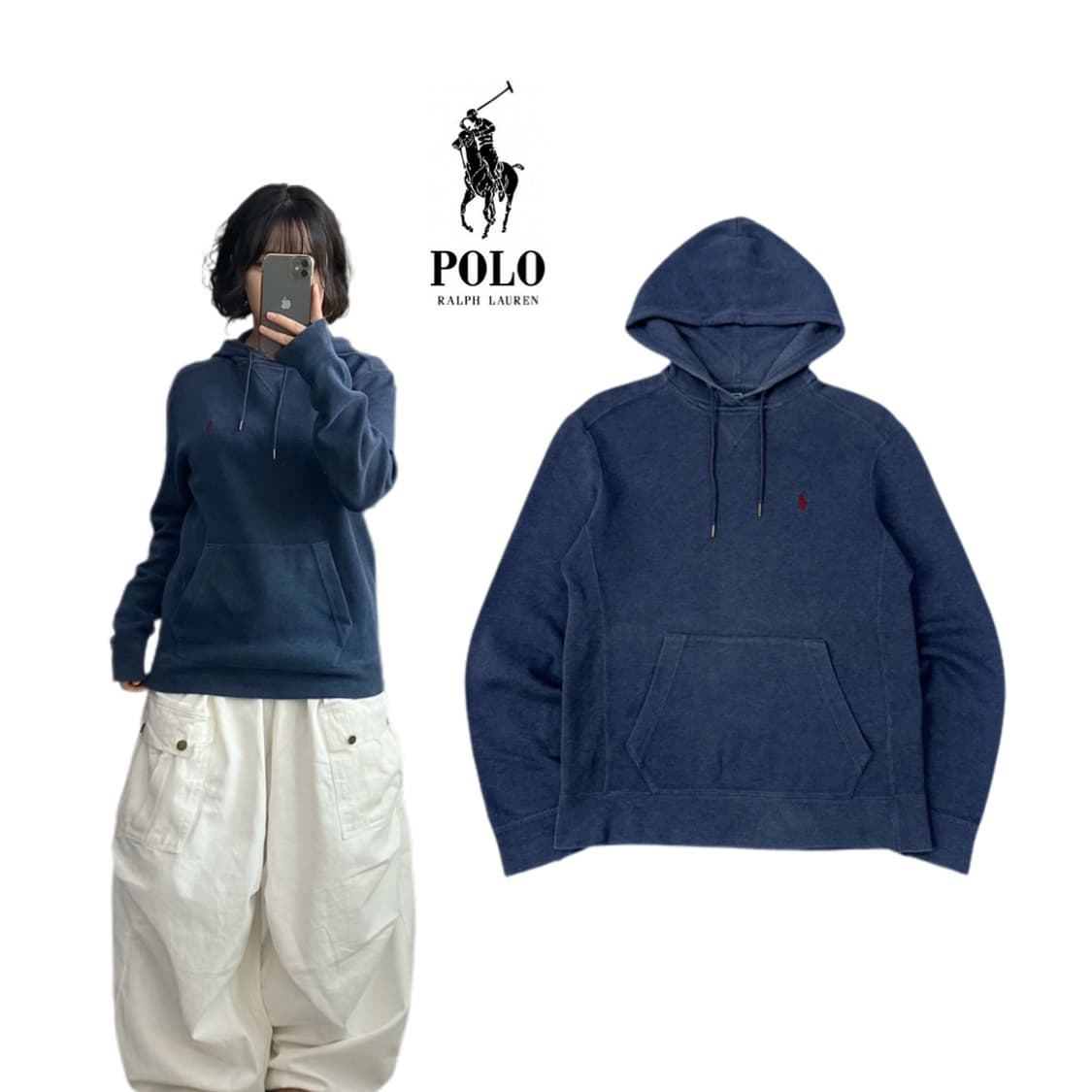 폴로 포니 후드티  상품이미지1