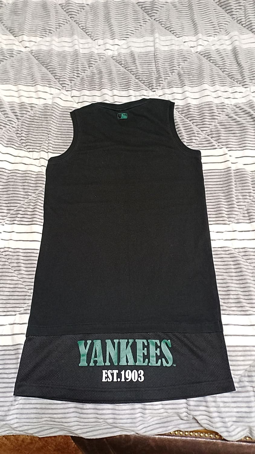 MLB 민소매면티원피스 85 여성55 가슴47 기장86 상품이미지3