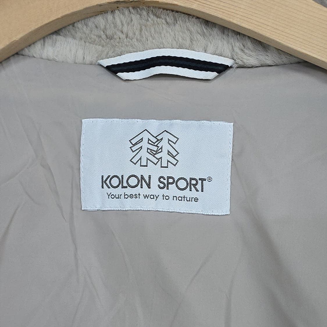 코오롱스포츠(kolon sport) 여성용 인조퍼 플리스 자켓 95 상품이미지6