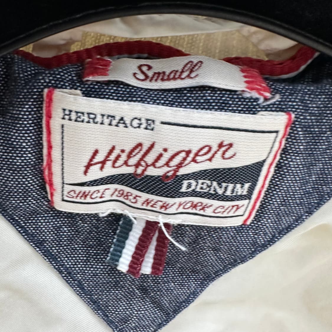 90 타미힐피거 여자 슬림핏 누빔 퀼팅 패딩 상품이미지4