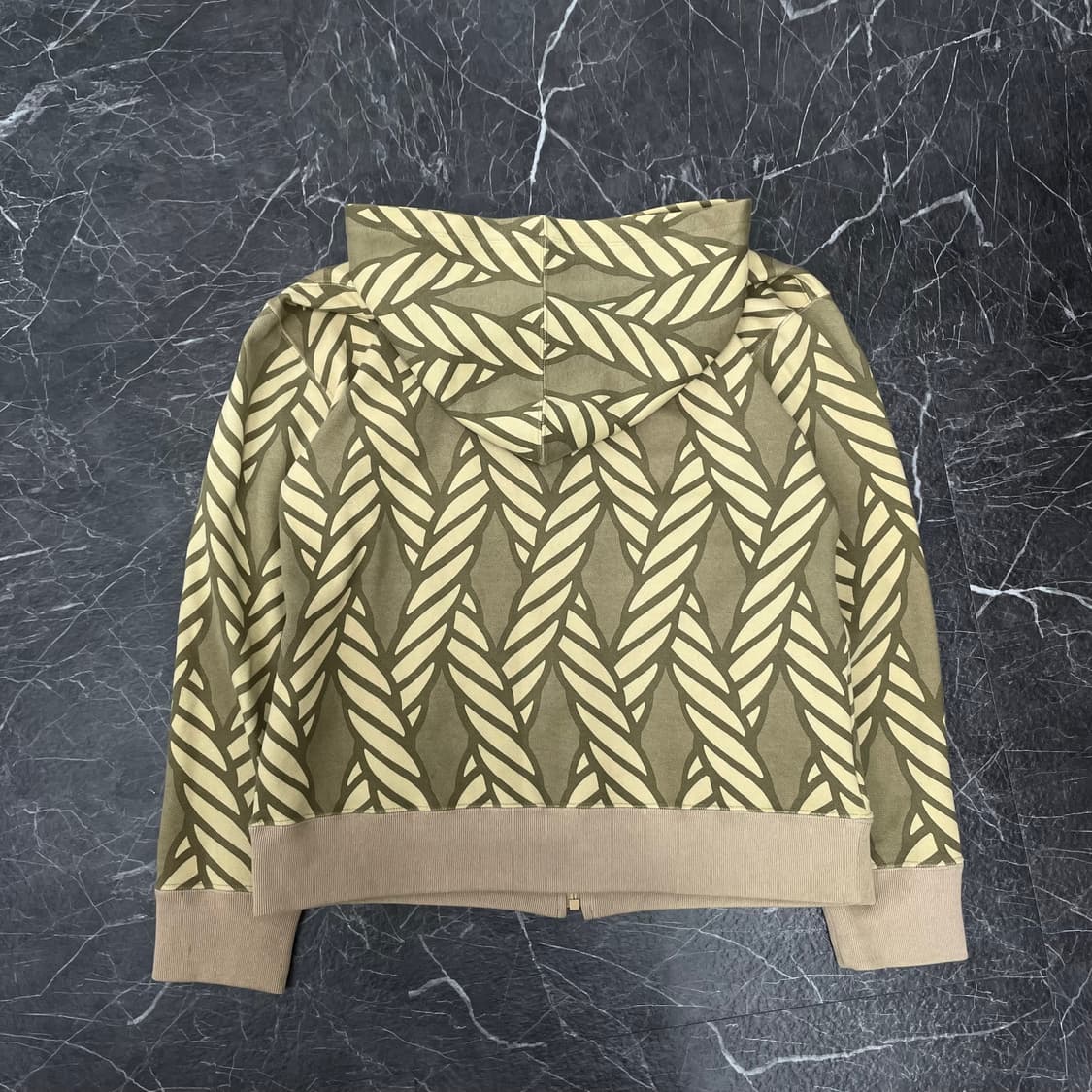 M 사스콰치패브릭스 로프 패턴 후드집업 상품이미지5