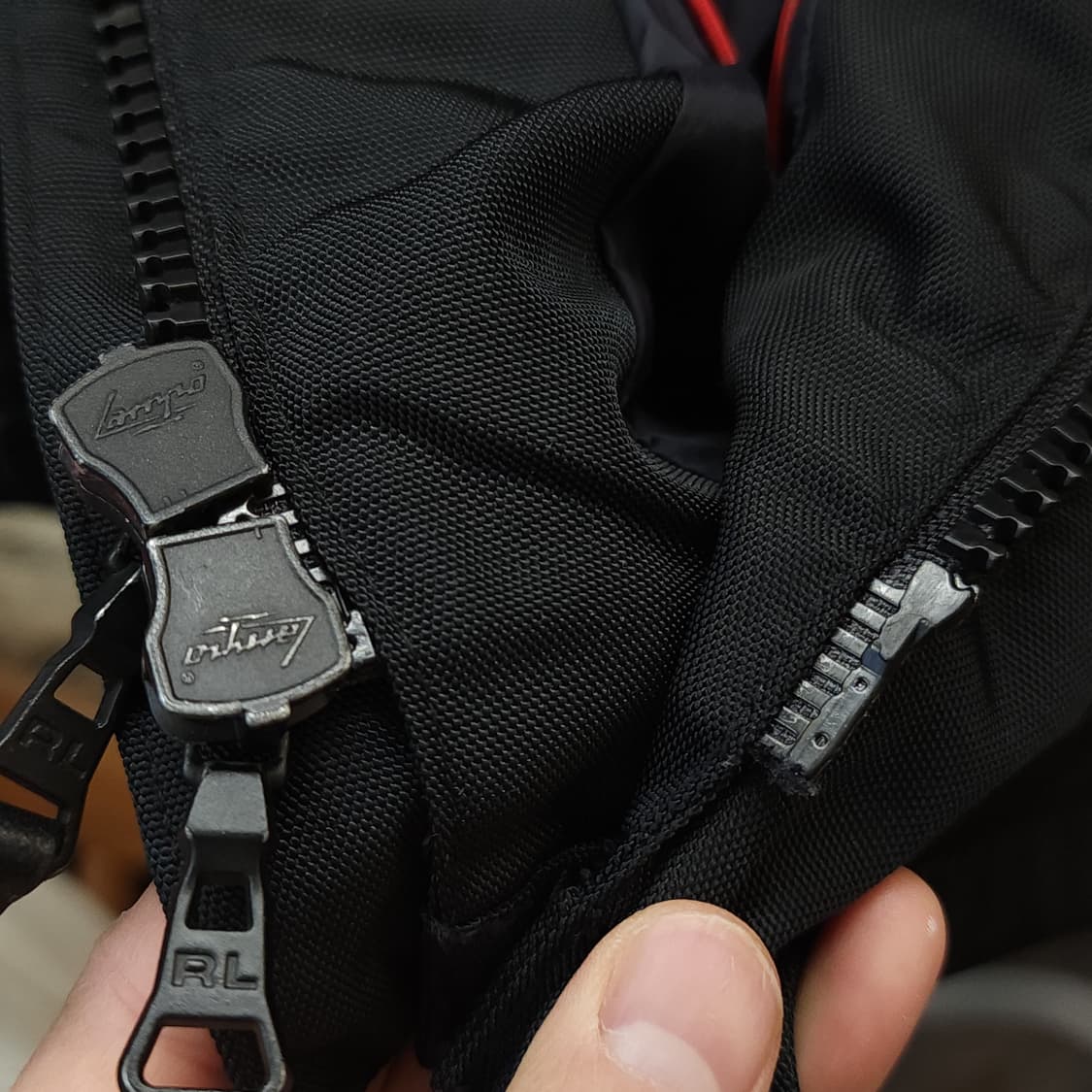 폴로 rlx 바이커 스포츠 자켓 하드쉘 아웃도어 점퍼 블랙 L 상품이미지10