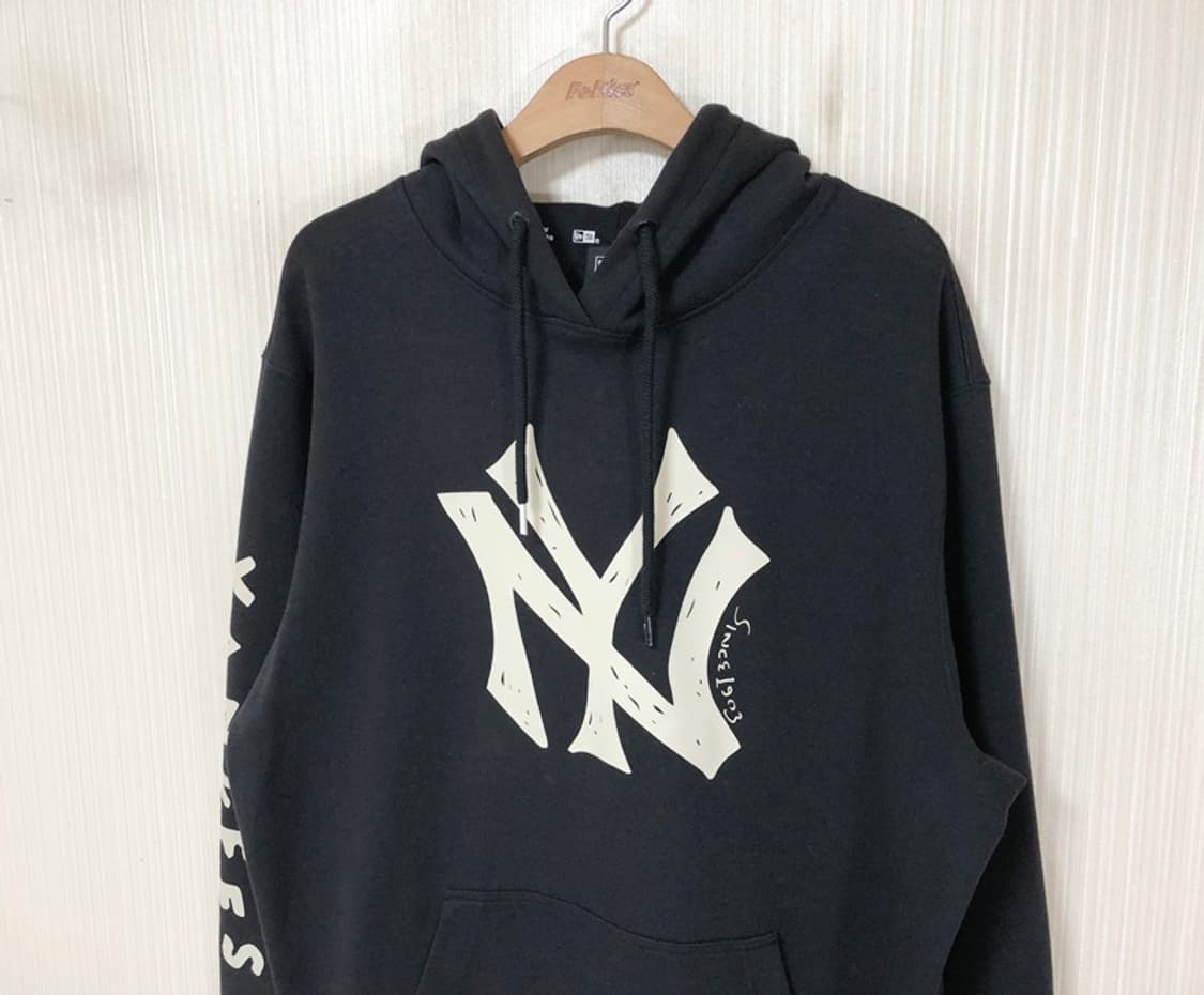 MLB 뉴에라 뉴욕양키스 빅로고 후드티셔츠 XL 상품이미지6