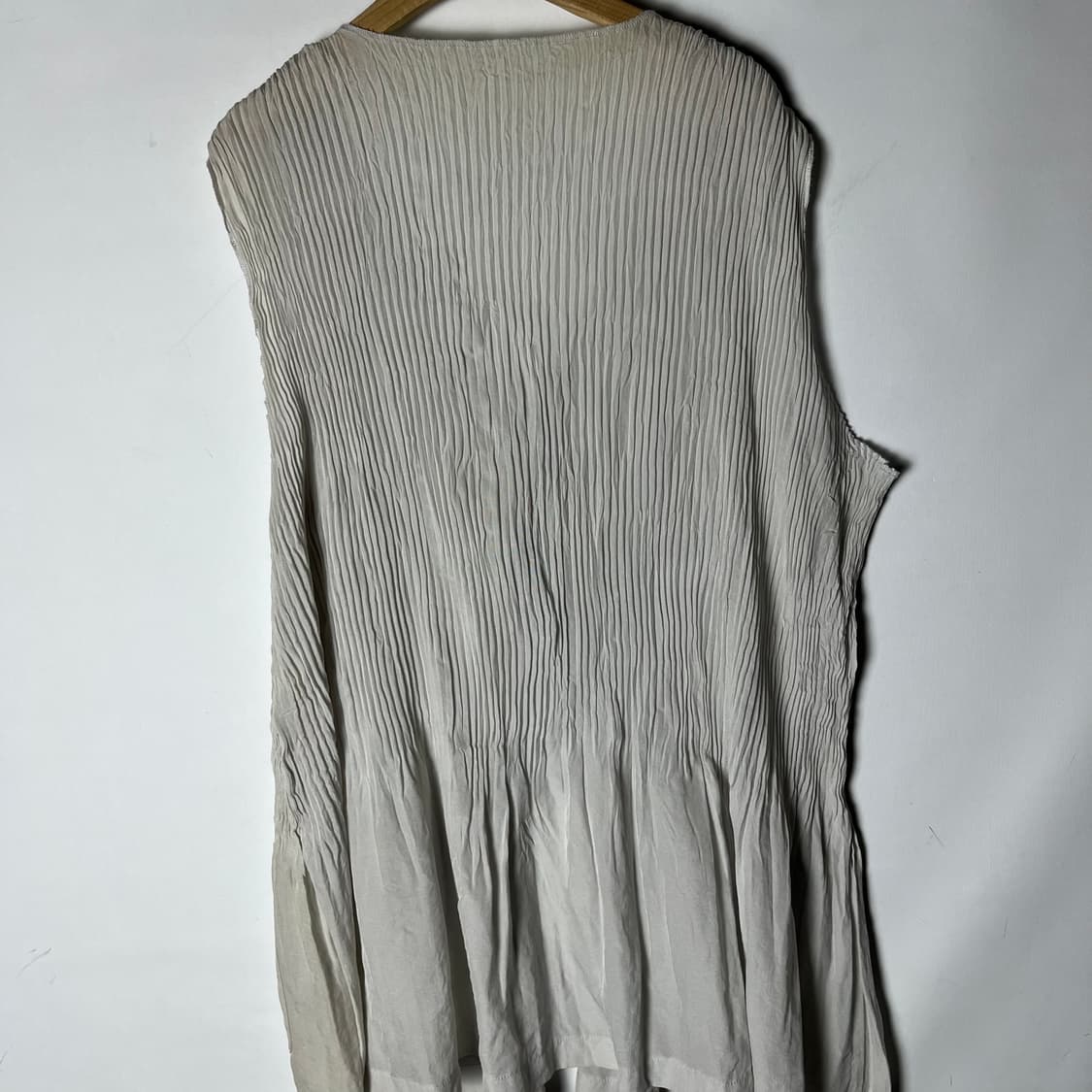 [CDG Tricot] AD1993 꼼데가르송 트리콧 플리츠 베스트   상품이미지2