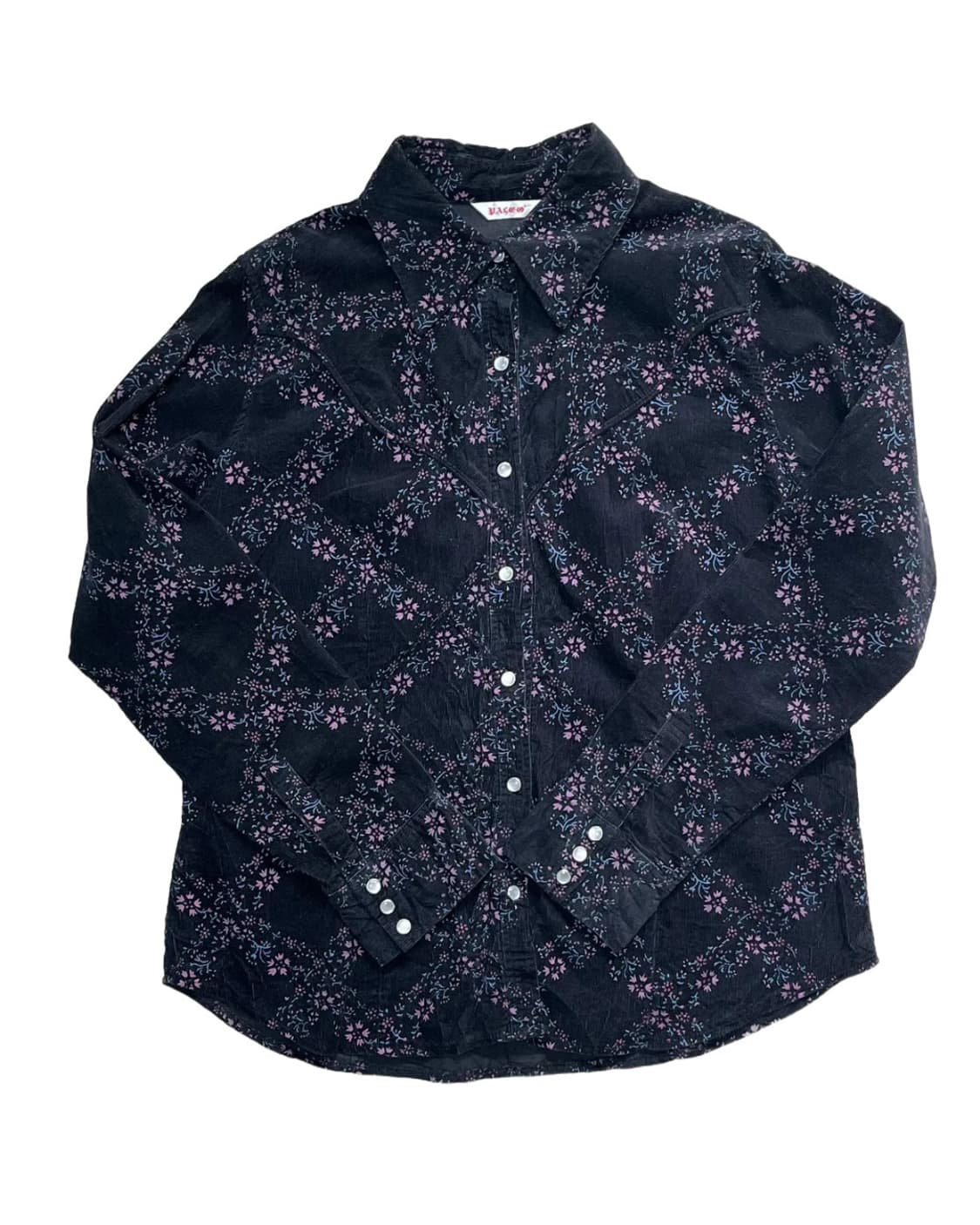 Corduroy black shirt 상품이미지1