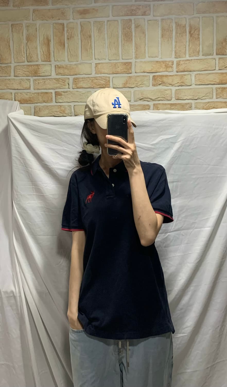 아베크롬비 카라티,L,네이비 상품이미지1