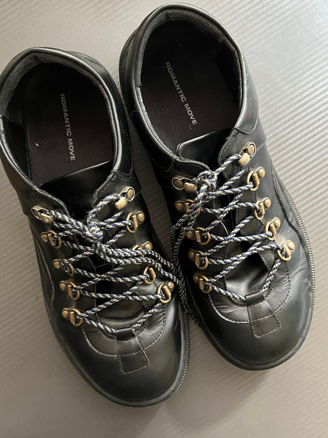 로맨틱무브 하이킹슈즈 오일블랙 275~280 상품이미지5