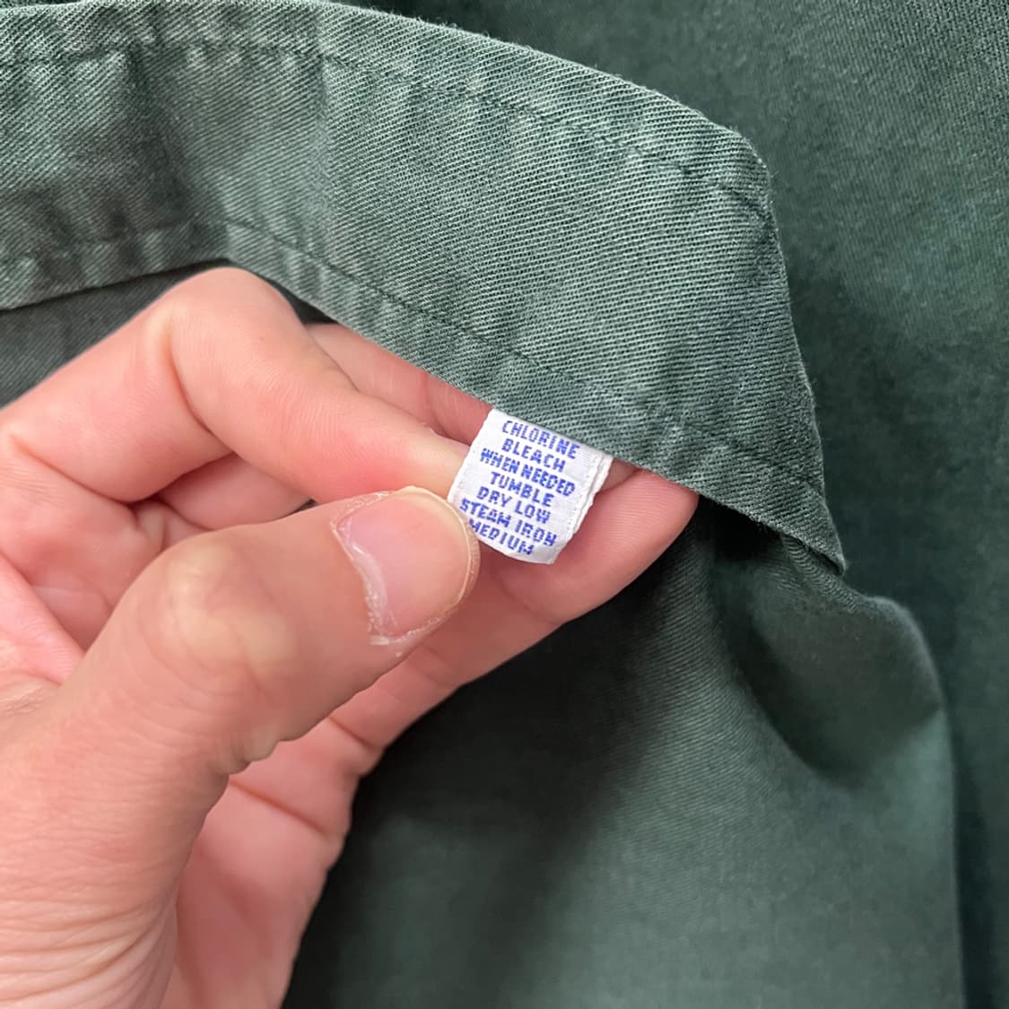 폴로 랄프로렌 그린 옥스포드 셔츠 남방 XL 상품이미지4