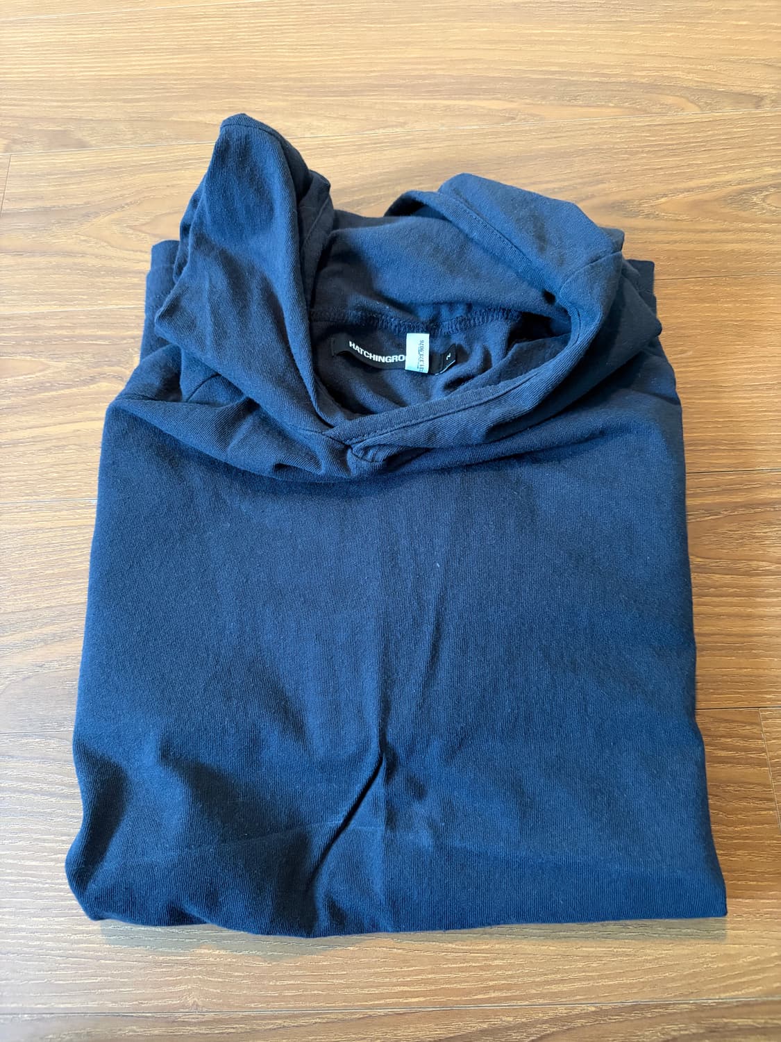 해칭룸 Base Hoodie Blue Charcoal 2사이즈 상품이미지3