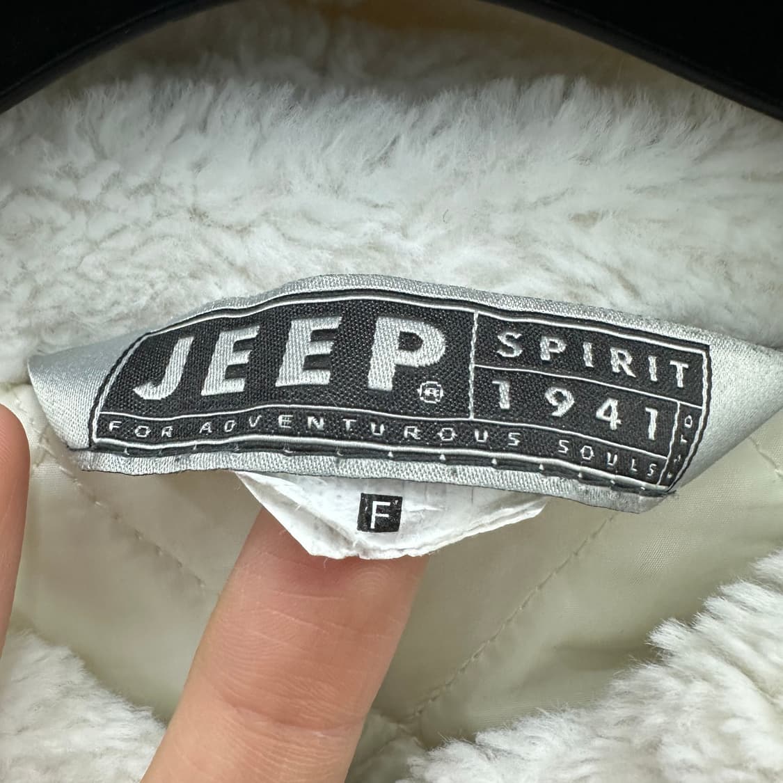 FREE 지프 여자 누빔 후드집업 상품이미지4