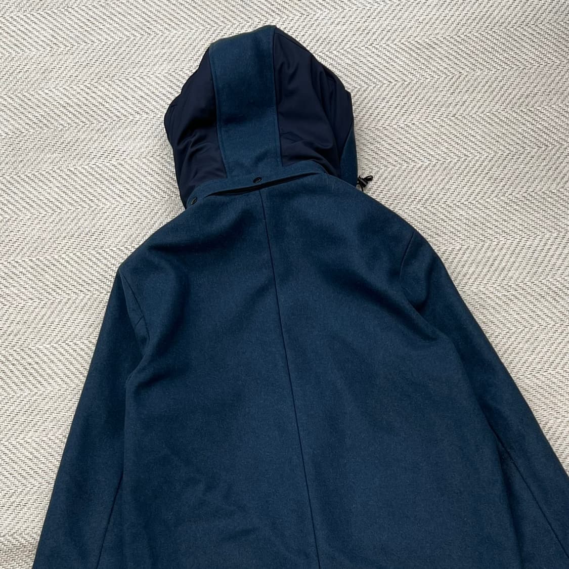 솔리드 옴므 울 후드 코트 r2571 상품이미지4