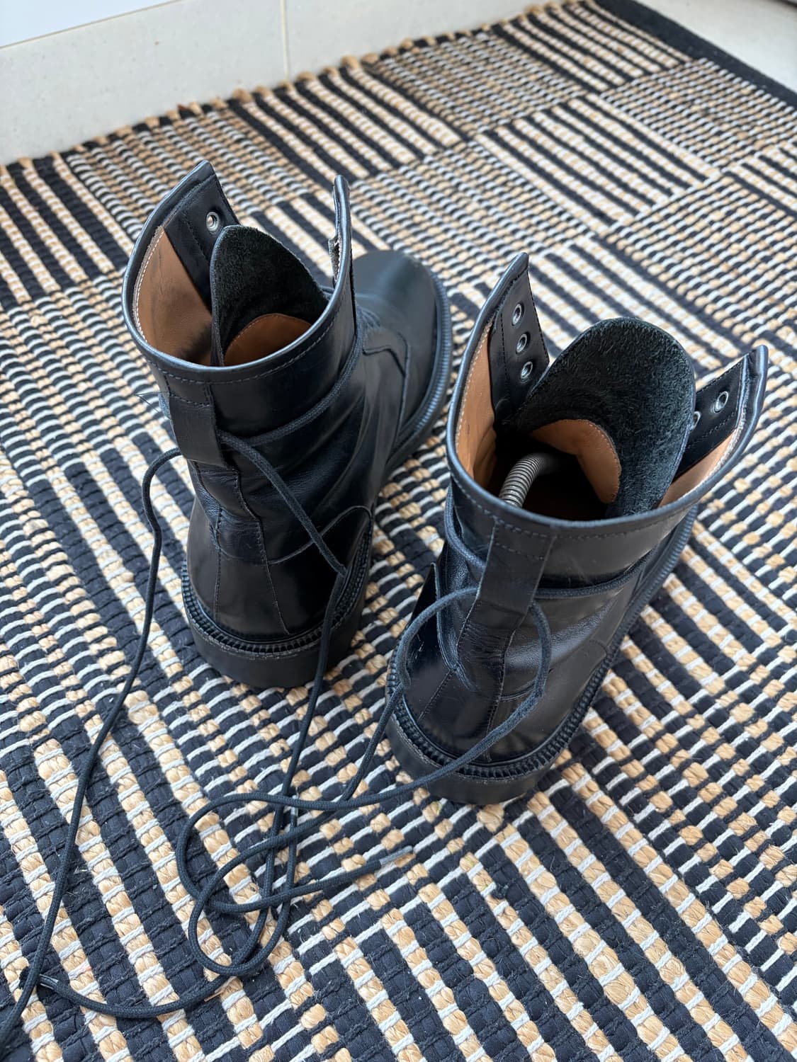 드리스 반 노튼 컴뱃 부츠 40사이즈 상품이미지2