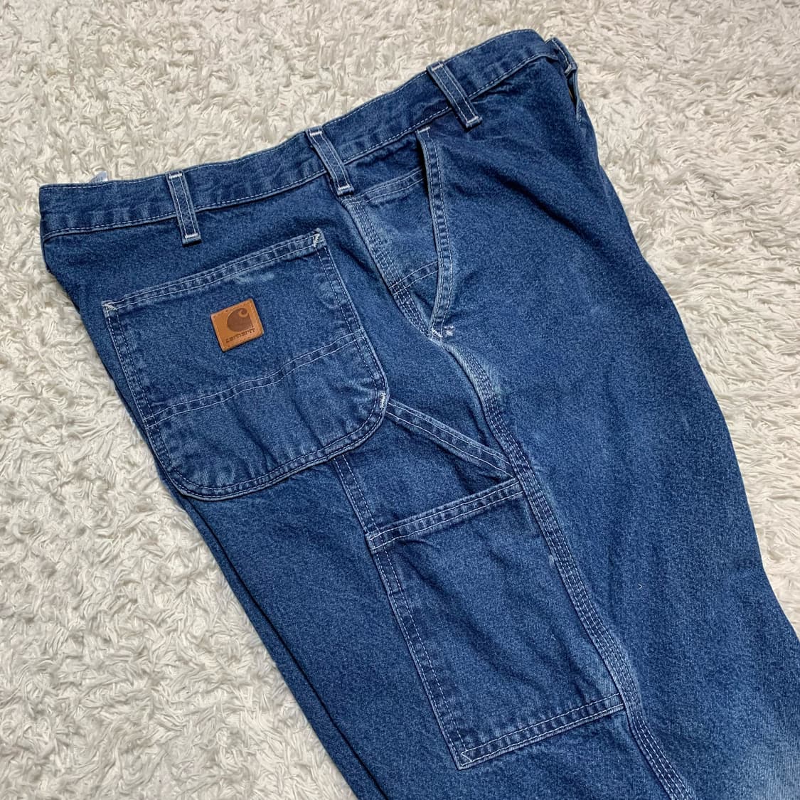 [33] 칼하트 루즈 오리지널핏 카펜터 데님팬츠 상품이미지4