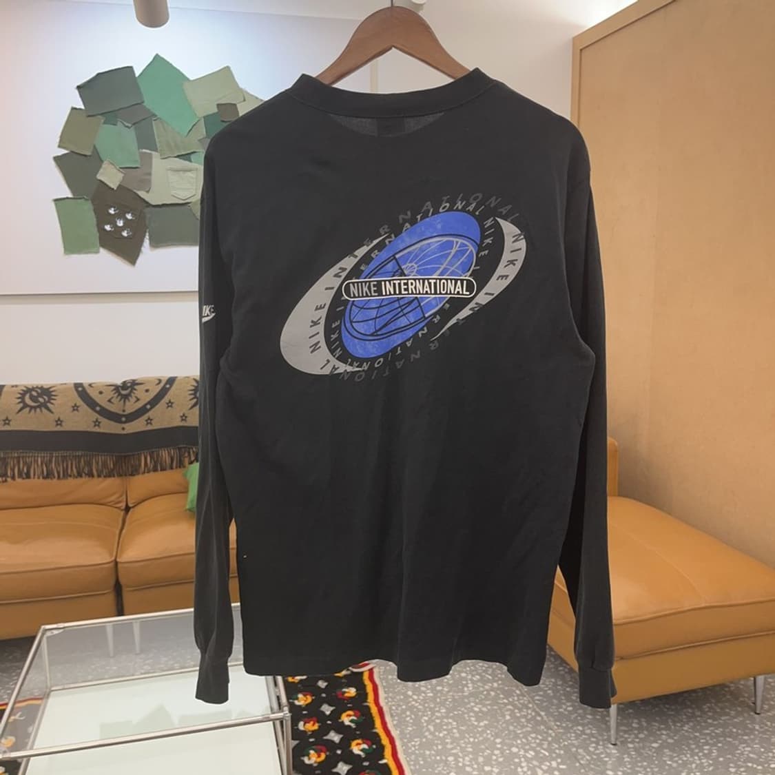 나이키 인터네셔널 올드스쿨 프린팅 롱슬리브 100 C07088 상품이미지4