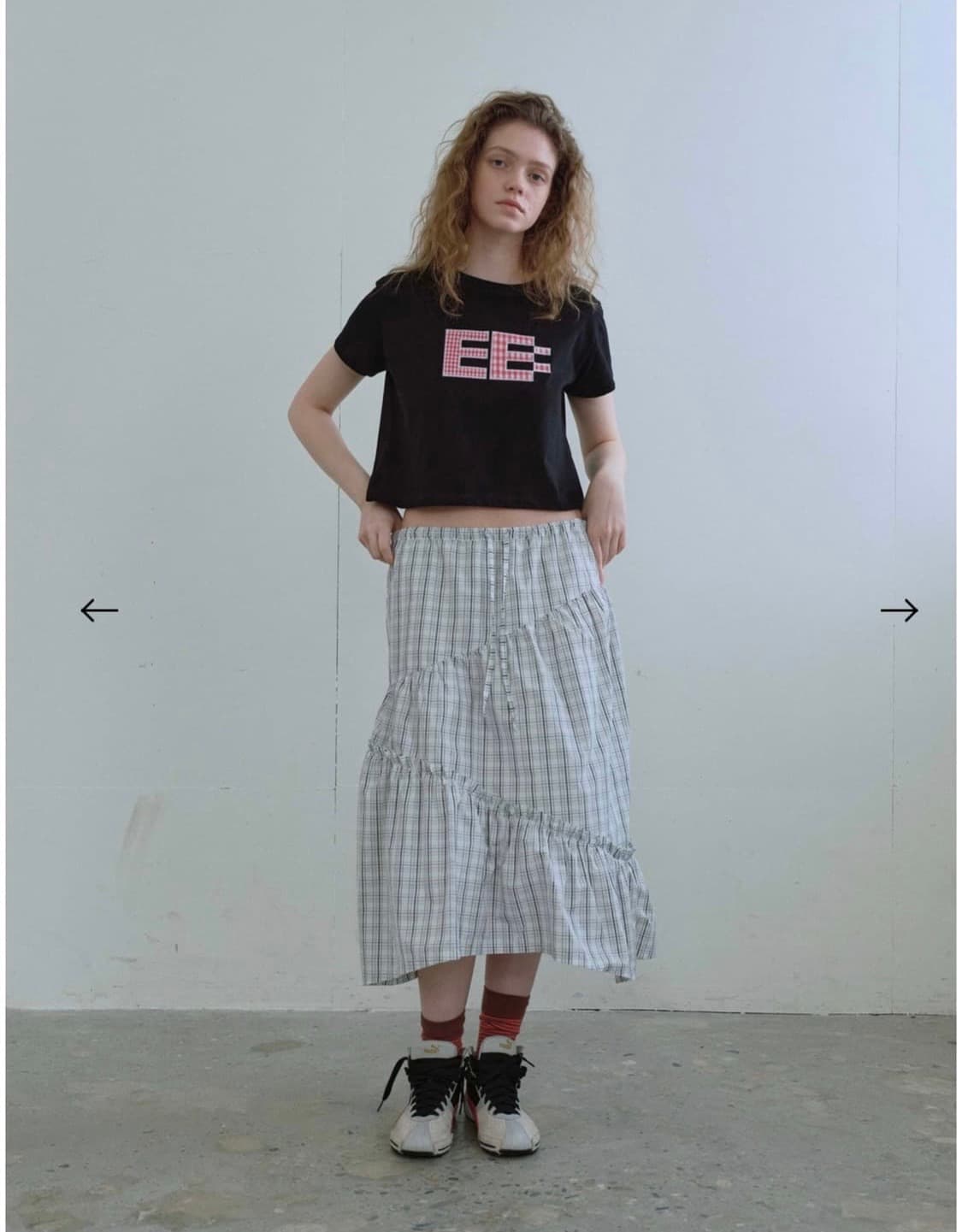 엔조블루스 프릴스커트 상품이미지1