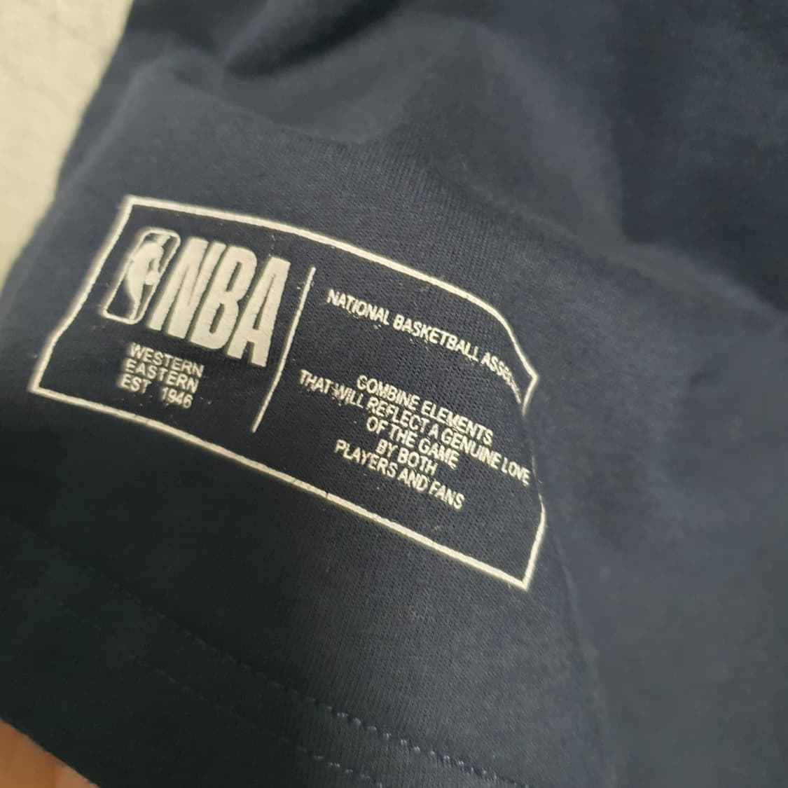 NBA 토론토 랩터스 반팔 티셔츠 네이비  상품이미지3