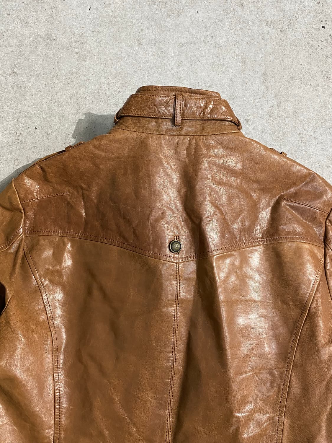 [100] London Fog 런던포그 브라운 고트스킨 필드자켓 상품이미지7