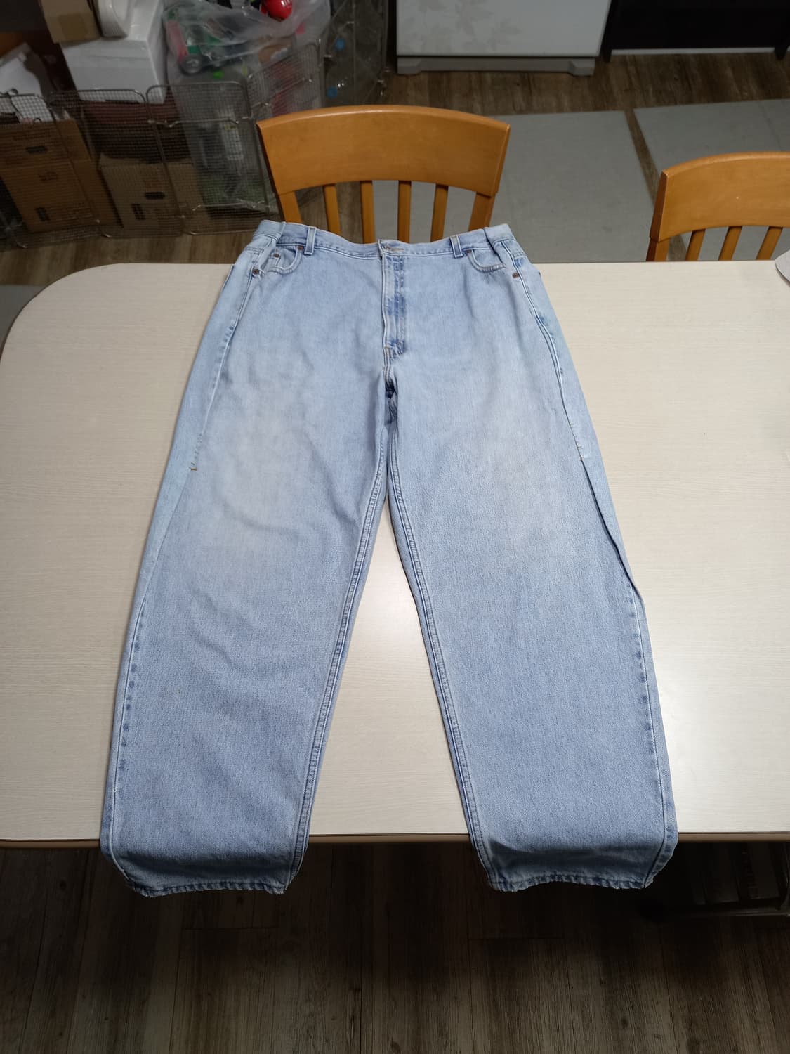 36 90's 리바이스560 RedPont 테이퍼드진 연청 36-444 상품이미지1